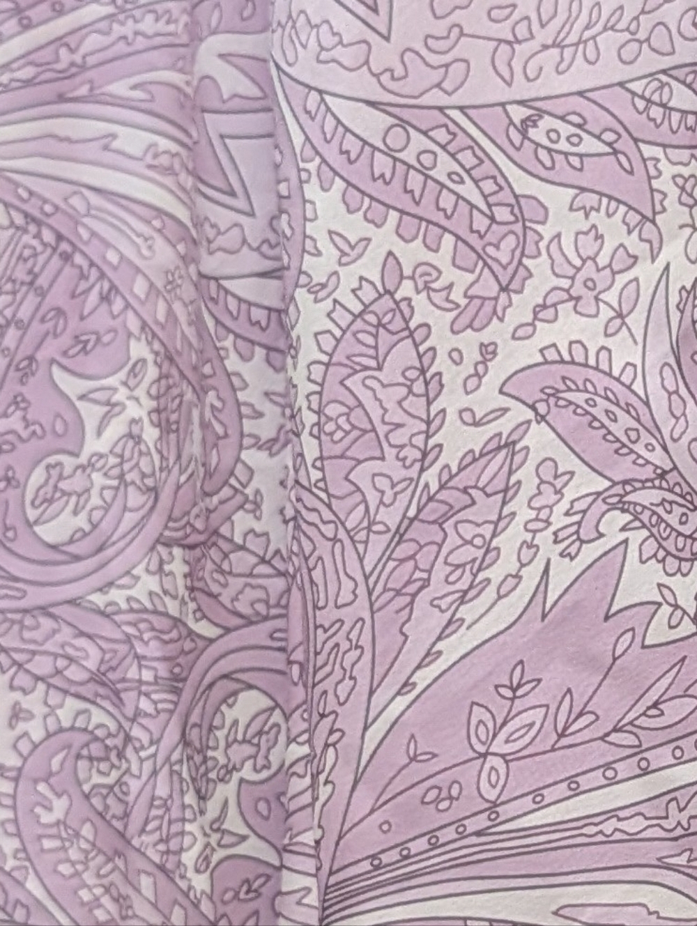 MOTF Satin  Paisley Print Midi Dress Woman's M - Picture 13 of 13
